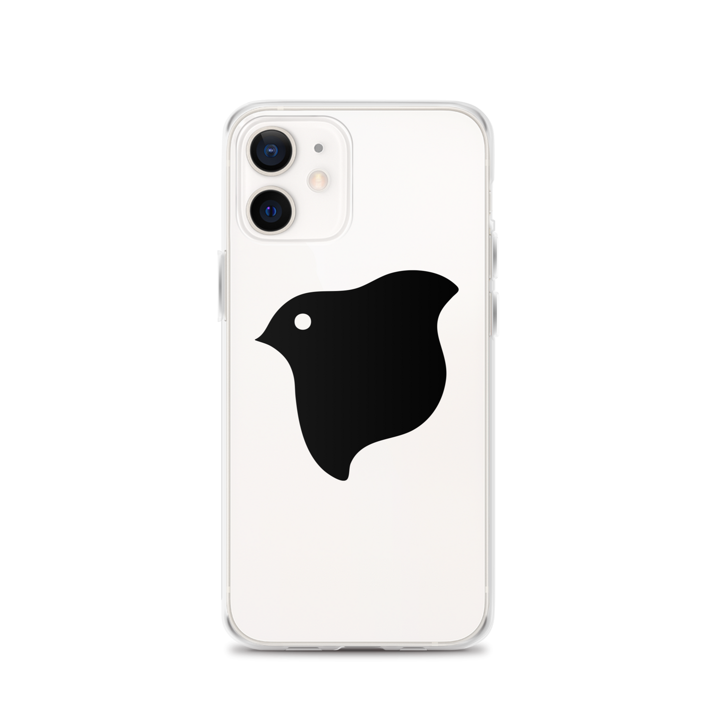 [Chidori] iPhone case black logo (clear)