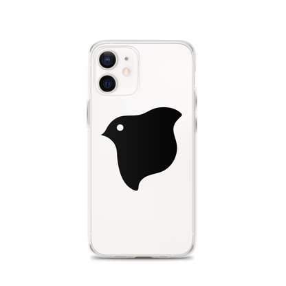 [Chidori] iPhone case black logo (clear)