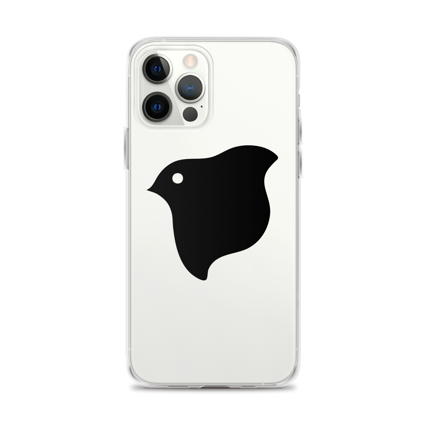 [Chidori] iPhone case black logo (clear)