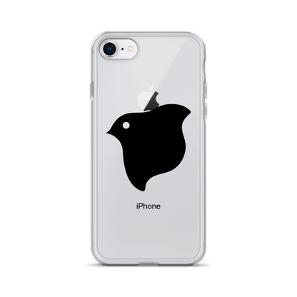 [Chidori] iPhone case black logo (clear)