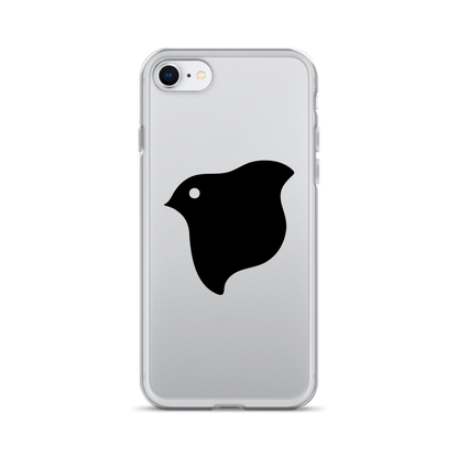 [Chidori] iPhone case black logo (clear)