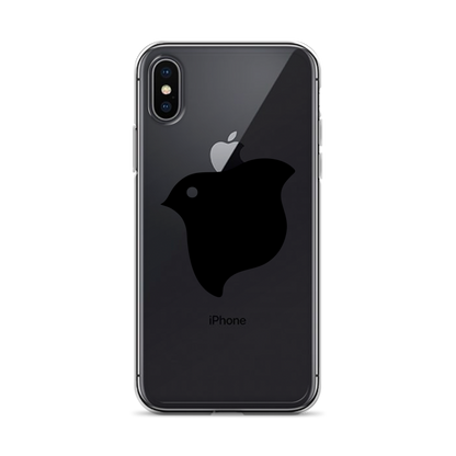 [Chidori] iPhone case black logo (clear)