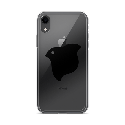 [Chidori] iPhone case black logo (clear)