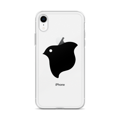 [Chidori] iPhone case black logo (clear)