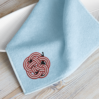 [Mizuhiki] Imabari towel Umenekko (embroidery)