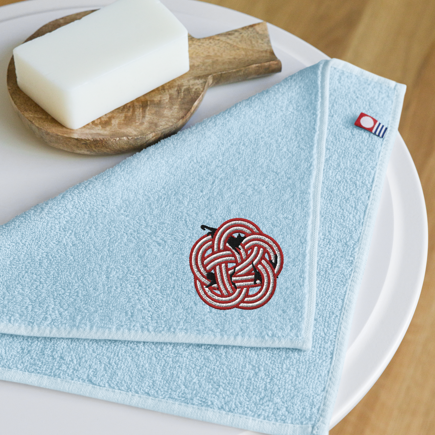 [Mizuhiki] Imabari towel Umenekko (embroidery)