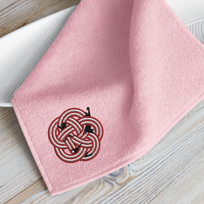 [Mizuhiki] Imabari towel Umenekko (embroidery)