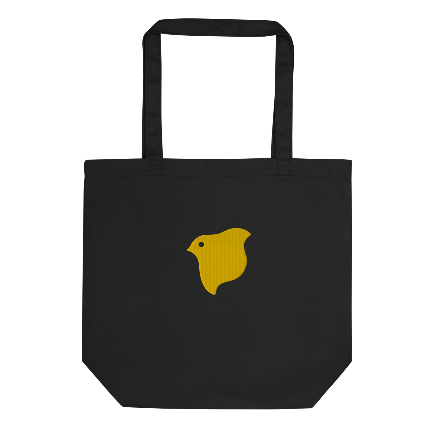 [Chidori] Tote bag yellow logo (embroidery)