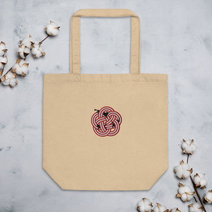 [Mizuhiki] Tote bag Ume Nekko (embroidery)