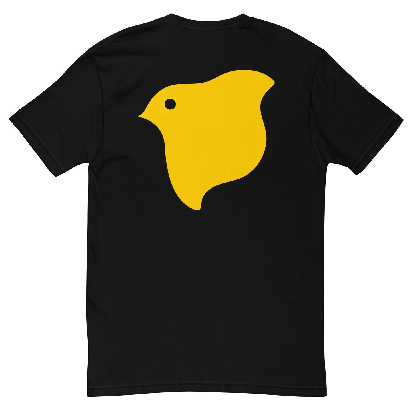 [Chidori] T-shirt yellow logo (men's)