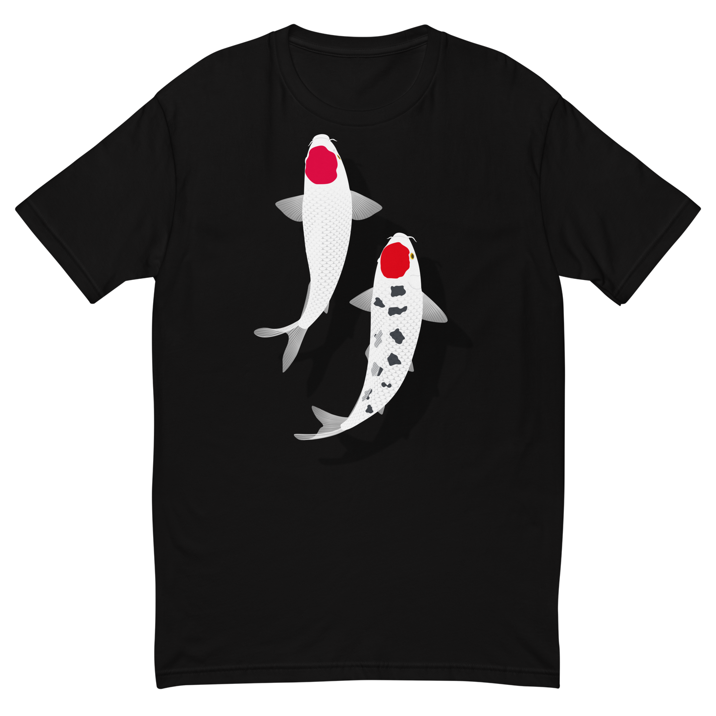 [Koi] T-shirt tancho red and white (men's)