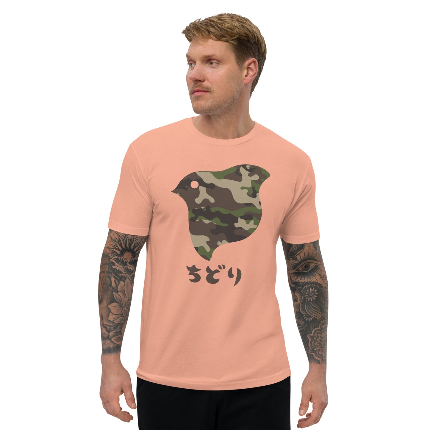 [Chidori] T-Shirt Camo Woodland (Men's)