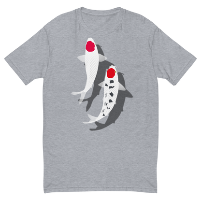 [Koi] T-shirt tancho red and white (men's)