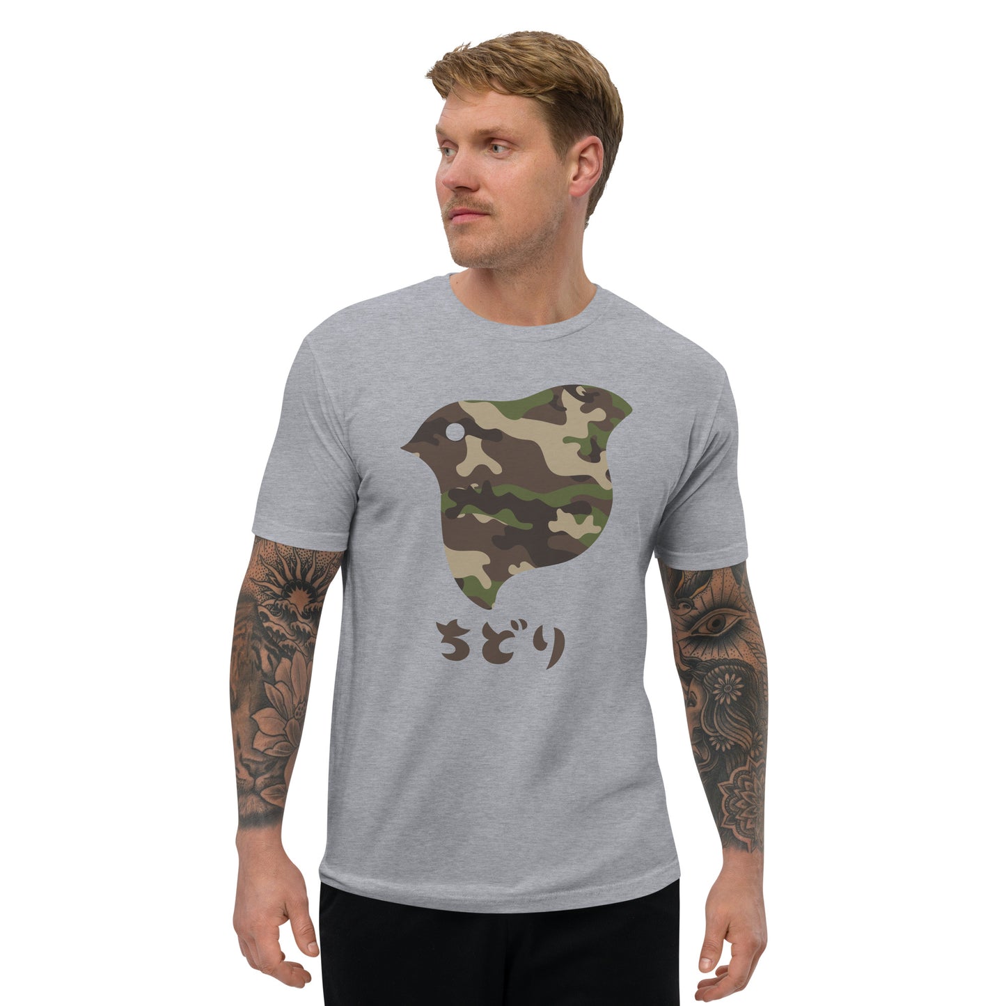 [Chidori] T-Shirt Camo Woodland (Men's)