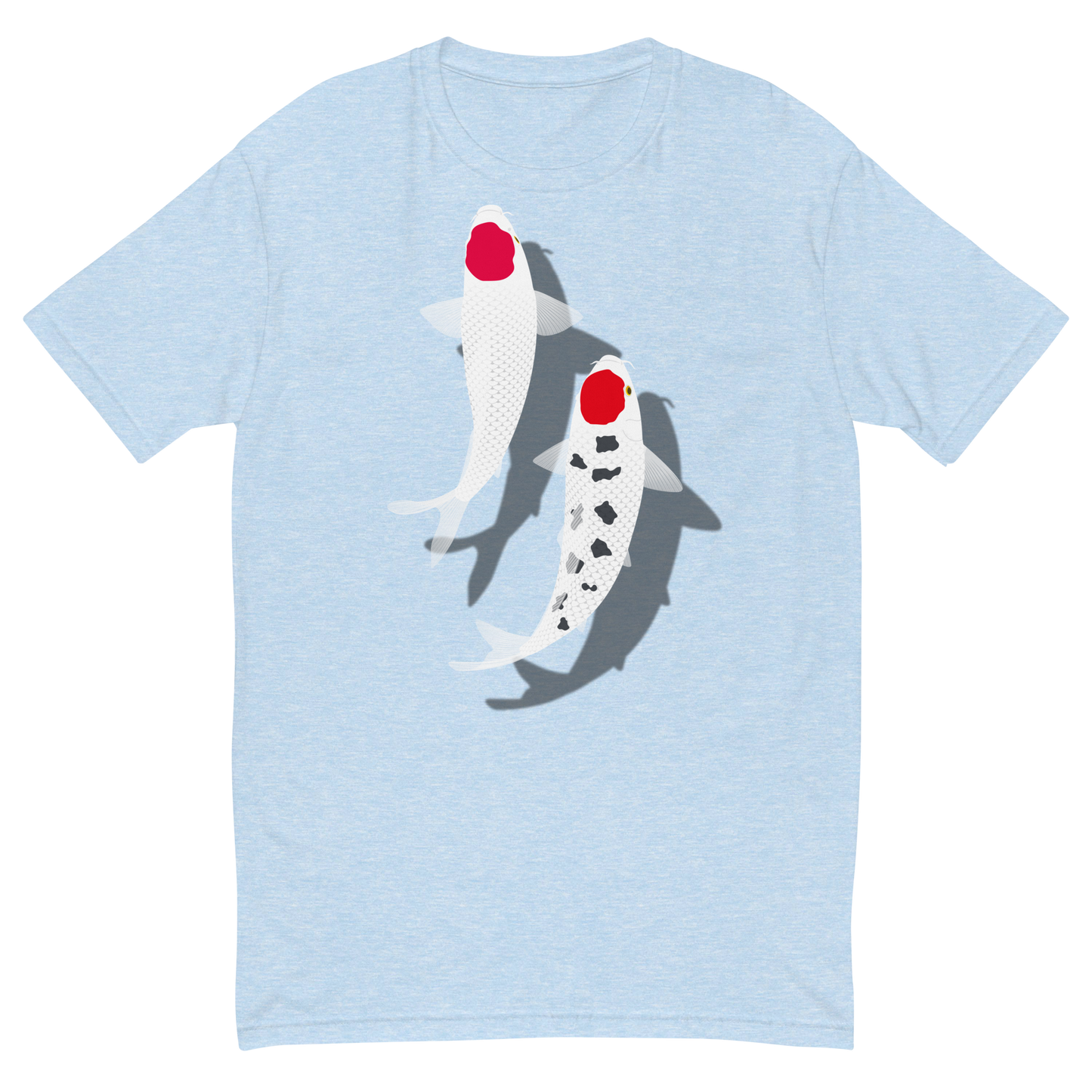 [Koi] T-shirt tancho red and white (men's)