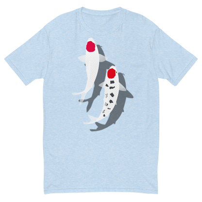 [Koi] T-shirt tancho red and white (men's)