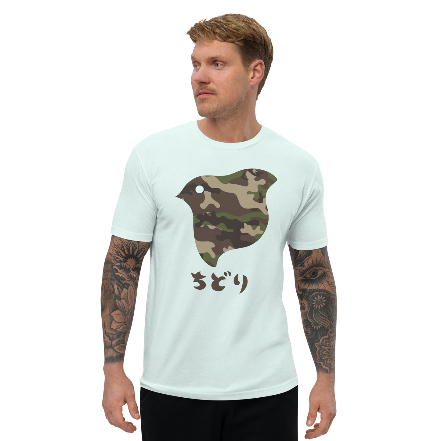 [Chidori] T-Shirt Camo Woodland (Men's)