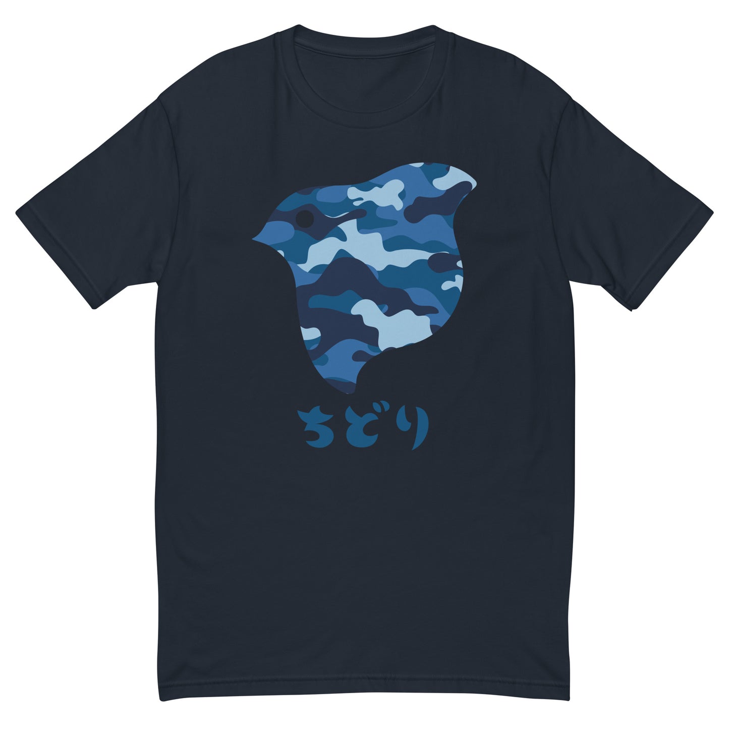 [Chidori] T-Shirt Camo Navy (Men's)