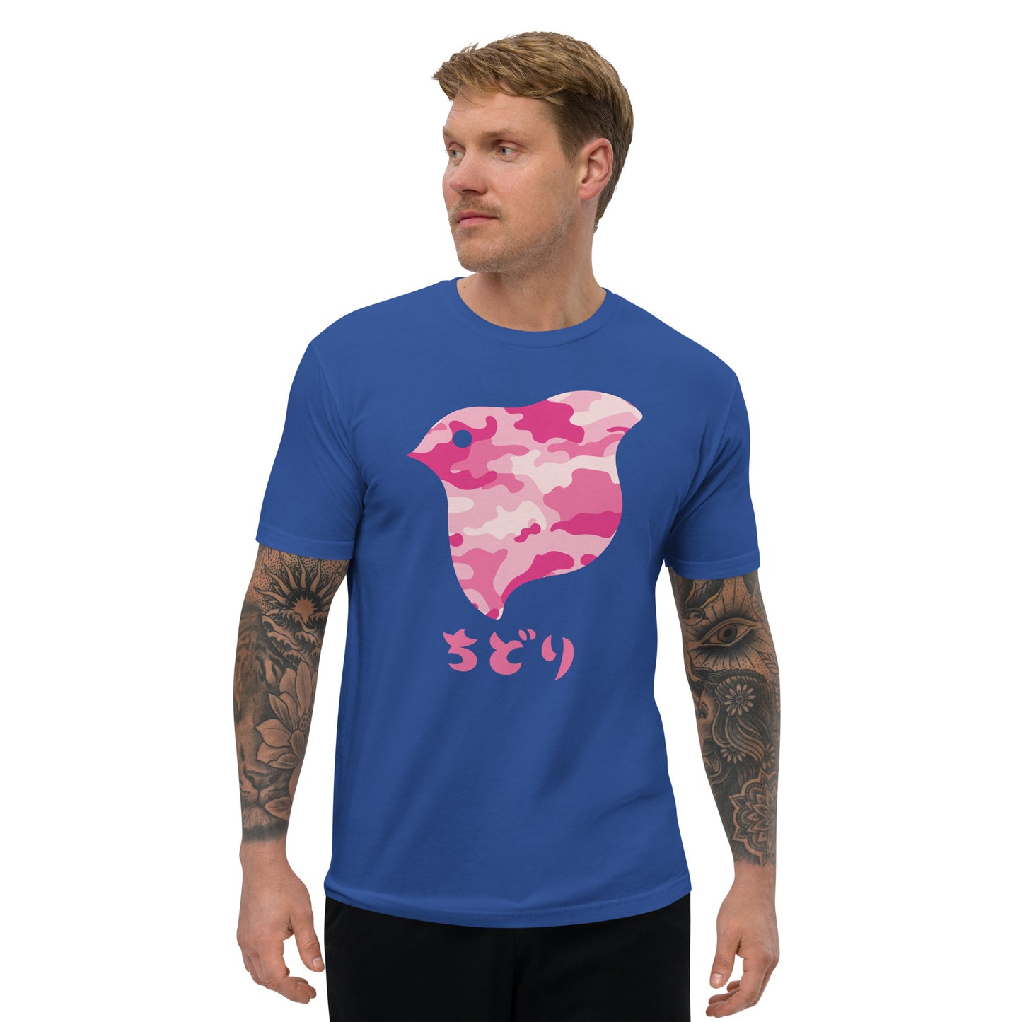 [Chidori] T-Shirt Camo Pink (Men's)