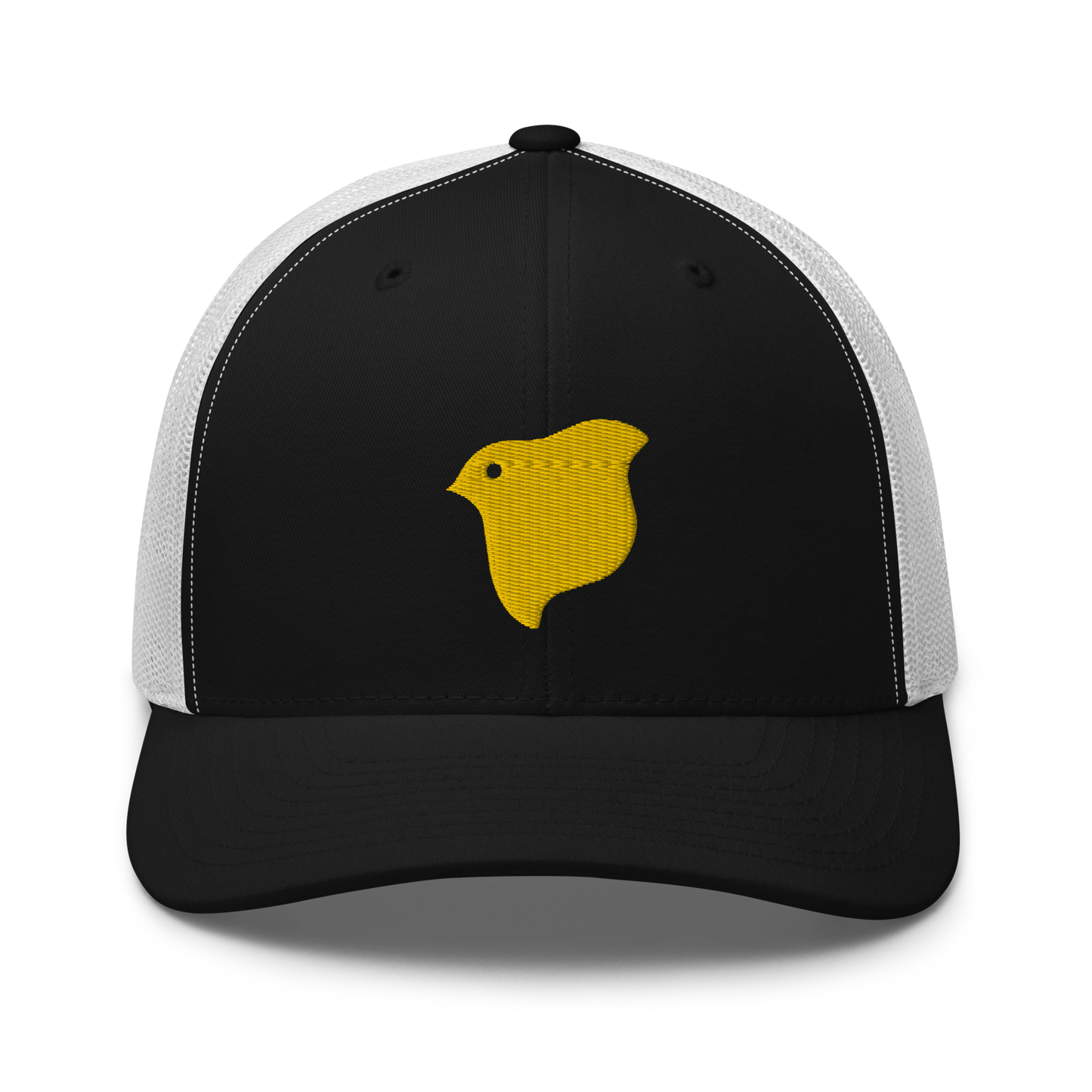 [Chidori] Trucker Cap Yellow Logo (Embroidery)