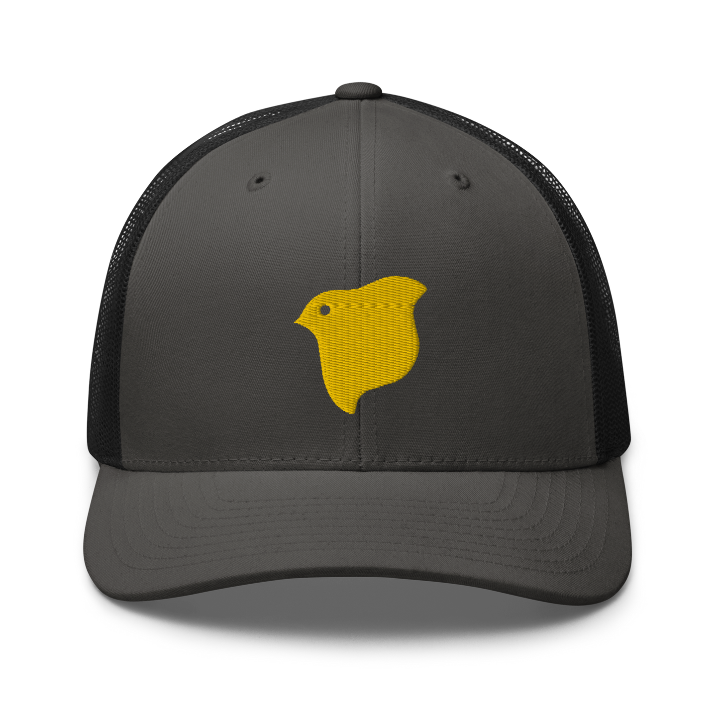 [Chidori] Trucker Cap Yellow Logo (Embroidery)