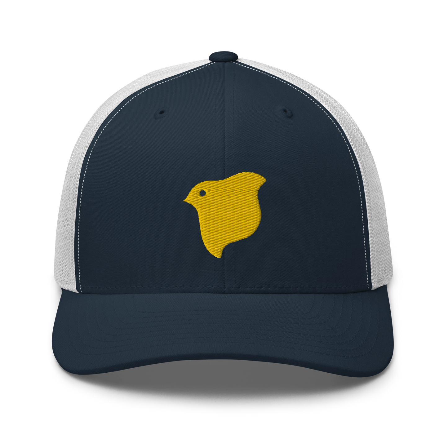 [Chidori] Trucker Cap Yellow Logo (Embroidery)