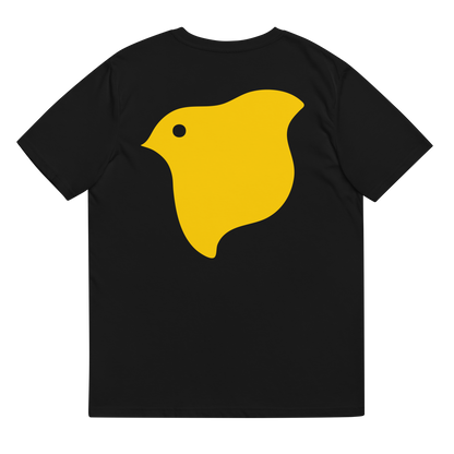 [Chidori] T-shirt yellow logo (unisex)