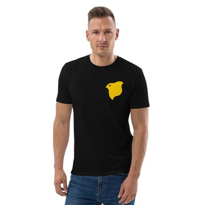 [Chidori] T-shirt yellow logo (unisex)