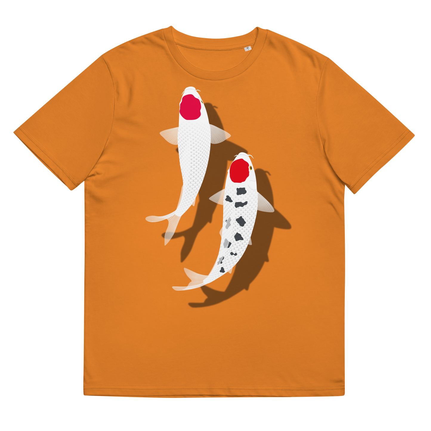 [Koi] T-shirt tancho red and white (unisex)