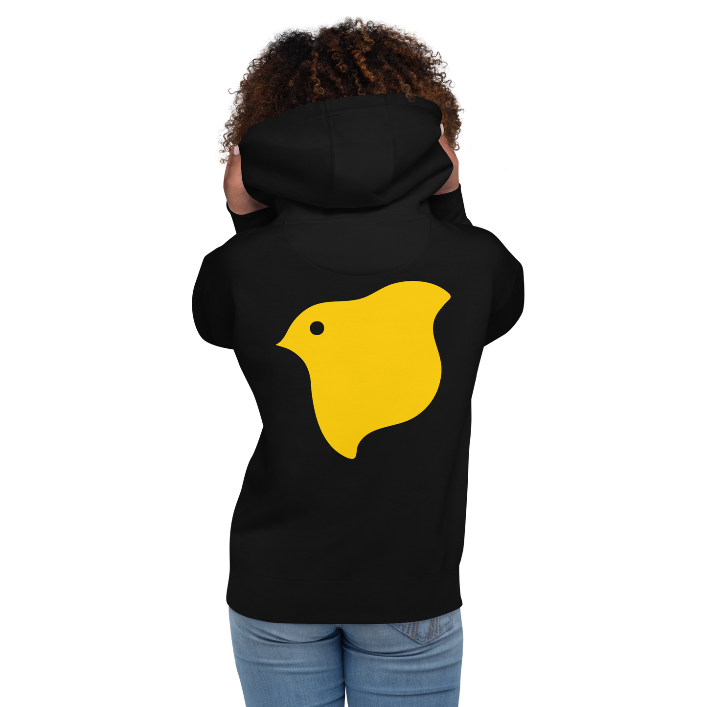 [Chidori] Hoodie Yellow Logo (Unisex)