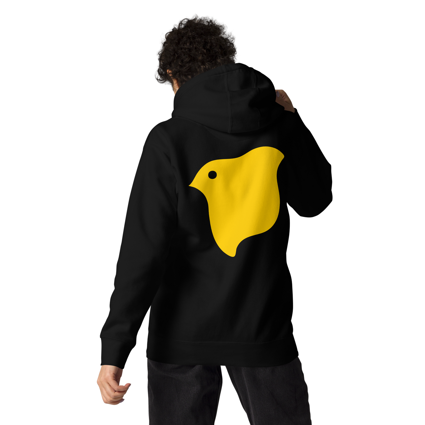 [Chidori] Hoodie Yellow Logo (Unisex)