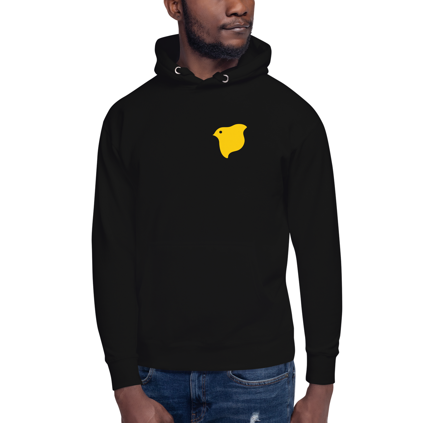 [Chidori] Hoodie Yellow Logo (Unisex)