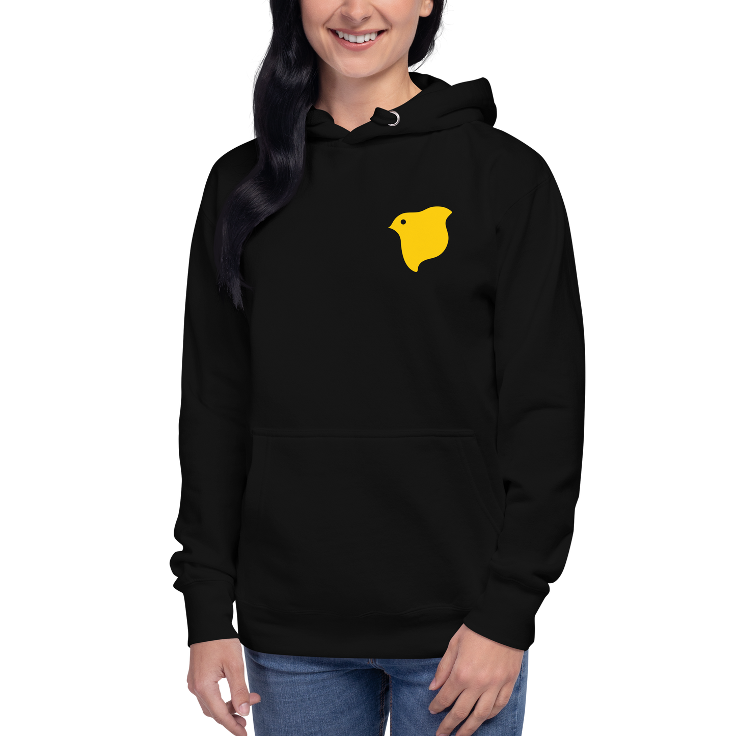 [Chidori] Hoodie Yellow Logo (Unisex)