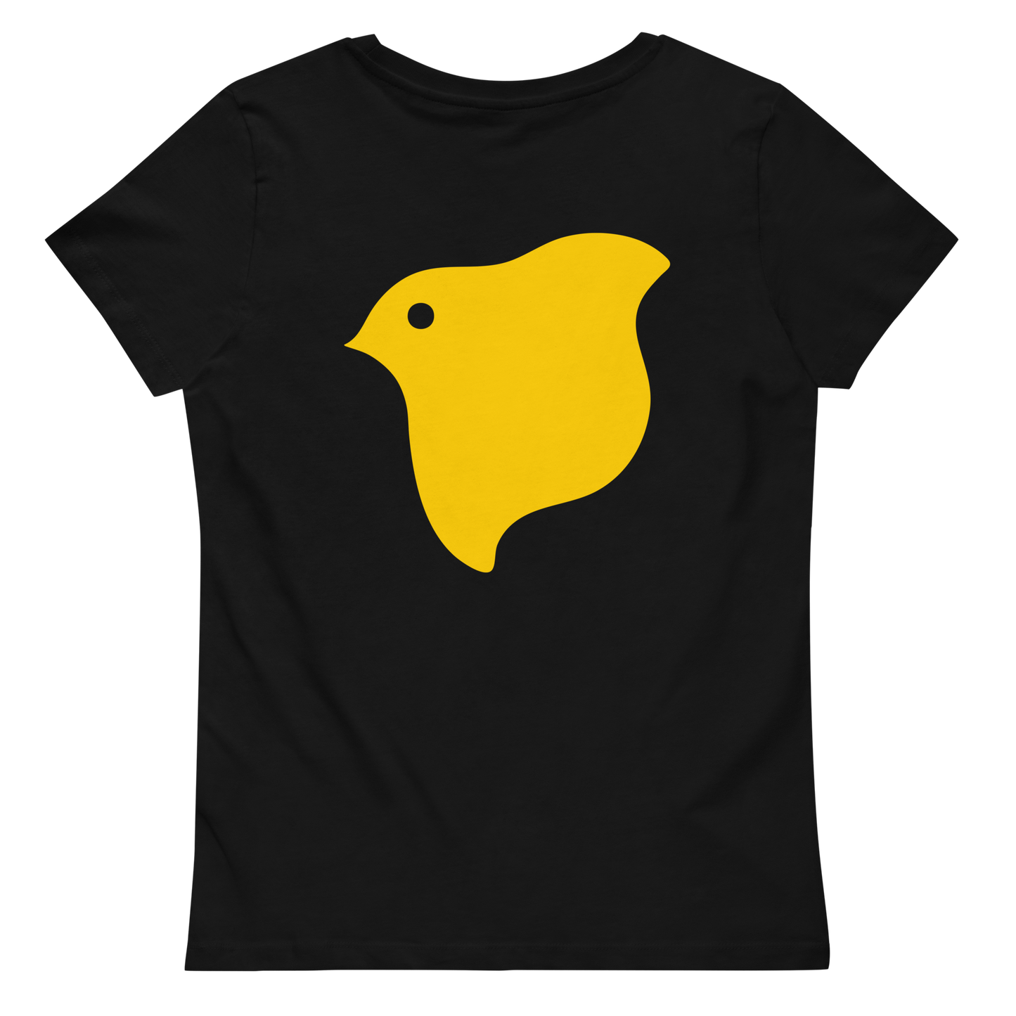 [Chidori] T-shirt yellow logo (ladies)