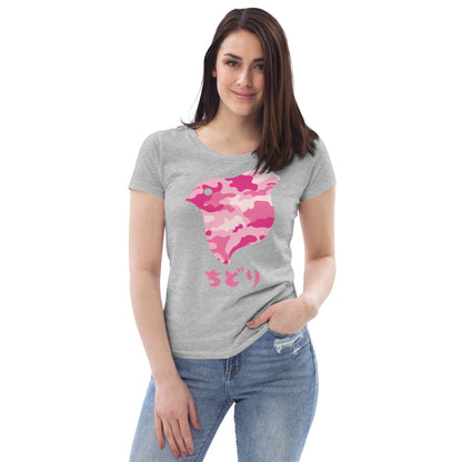 [Chidori] T-Shirt Camo Pink (Ladies)