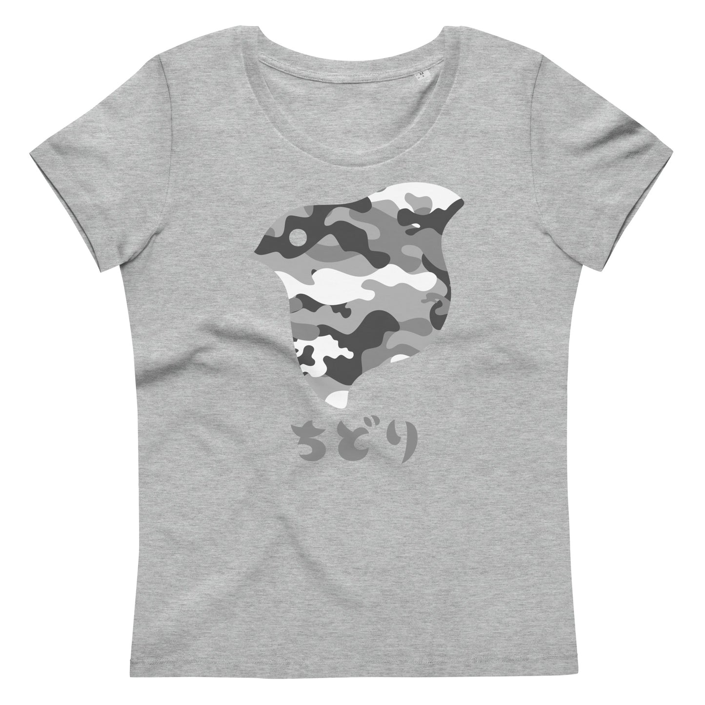 [Chidori] T-Shirt Camo Snow (Ladies)