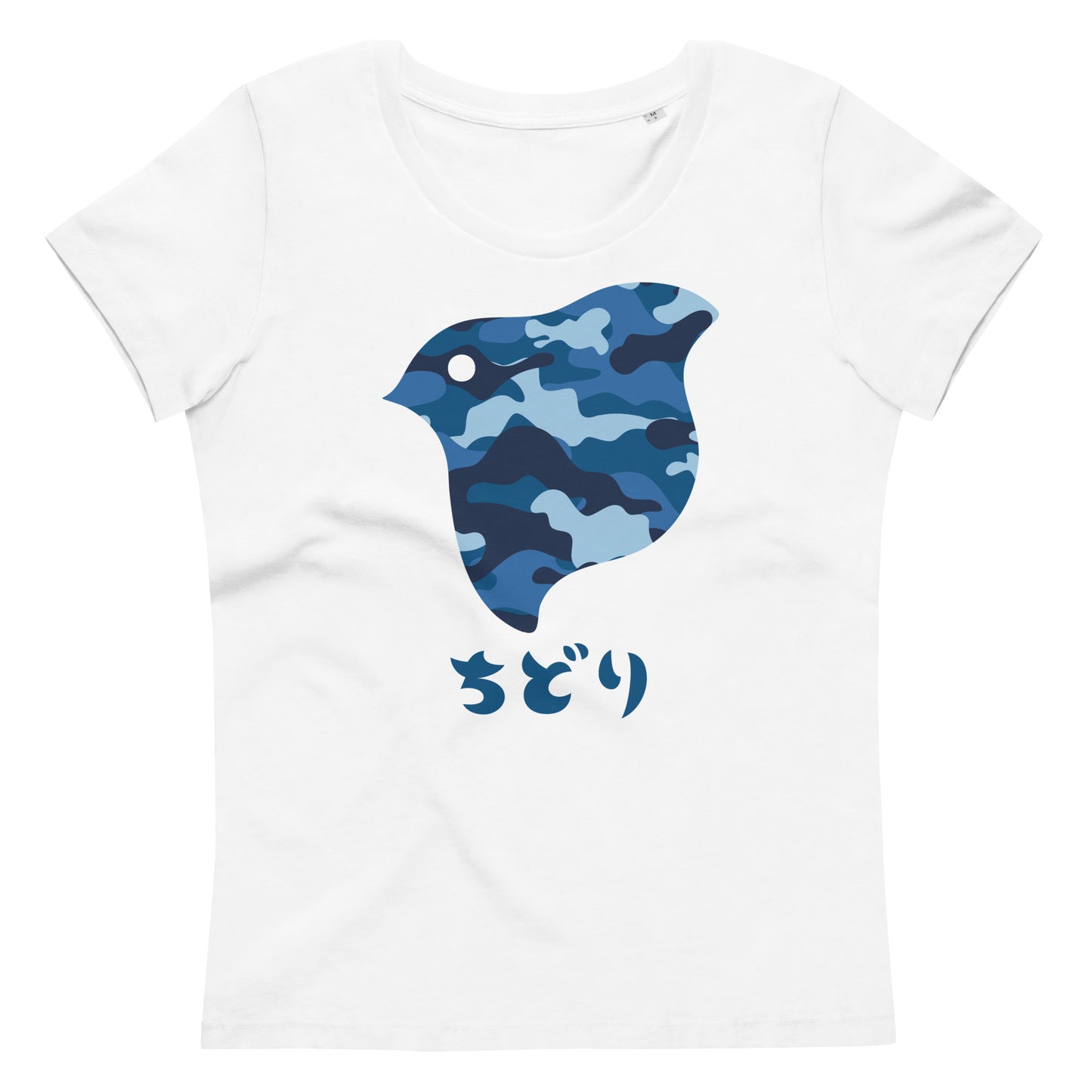 [Chidori] T-Shirt Camo Navy (Ladies)